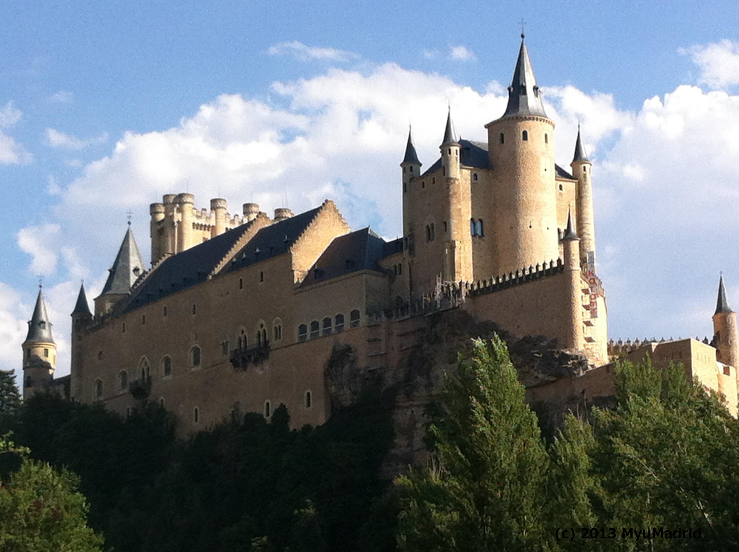 みゅうセゴビア半日観光 みゅうマドリッド みゅうバルセロナブログ オプショナルツアー 現地ツアーの みゅう