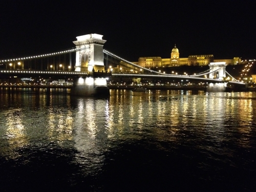 美しいブダペストの夜景