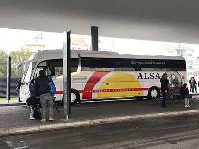 スペインの格安高速バス Alsaの予約方法や車内の様子 各都市の乗車場所を大公開 ごりぱちブログ