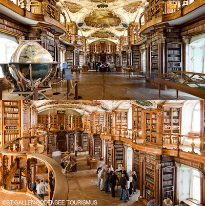 ザンクト ガレン半日ウォーキングツアー 修道院図書館も見学します ザンクト ガレンオプショナルツアー オプショナルツアー 現地ツアーの みゅう