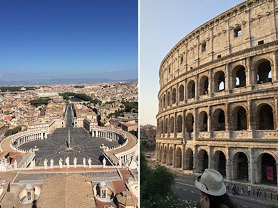 1月1日限定 ローマで初日の出観賞とサンピエトロ初詣 コロッセオとトレヴィの泉でフォトストップ付 ローマオプショナルツアー オプショナルツアー 現地ツアーの みゅう