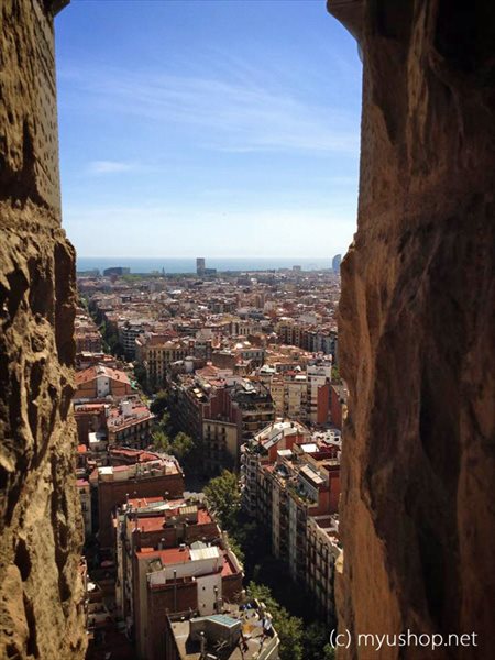 サグラダ・ファミリア 塔からの風景 サグラダ・ファミリア 塔からの風景