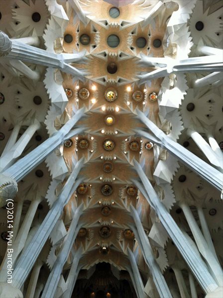 サグラダ・ファミリア 教会内部 サグラダ・ファミリア 教会内部